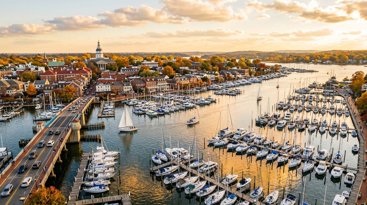Annapolis Yacht Basin wet slips in Annapolis, Maryland