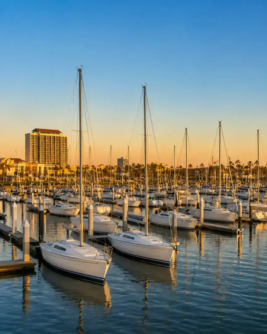 Marina Del Rey marina wet slips and yacht dockage