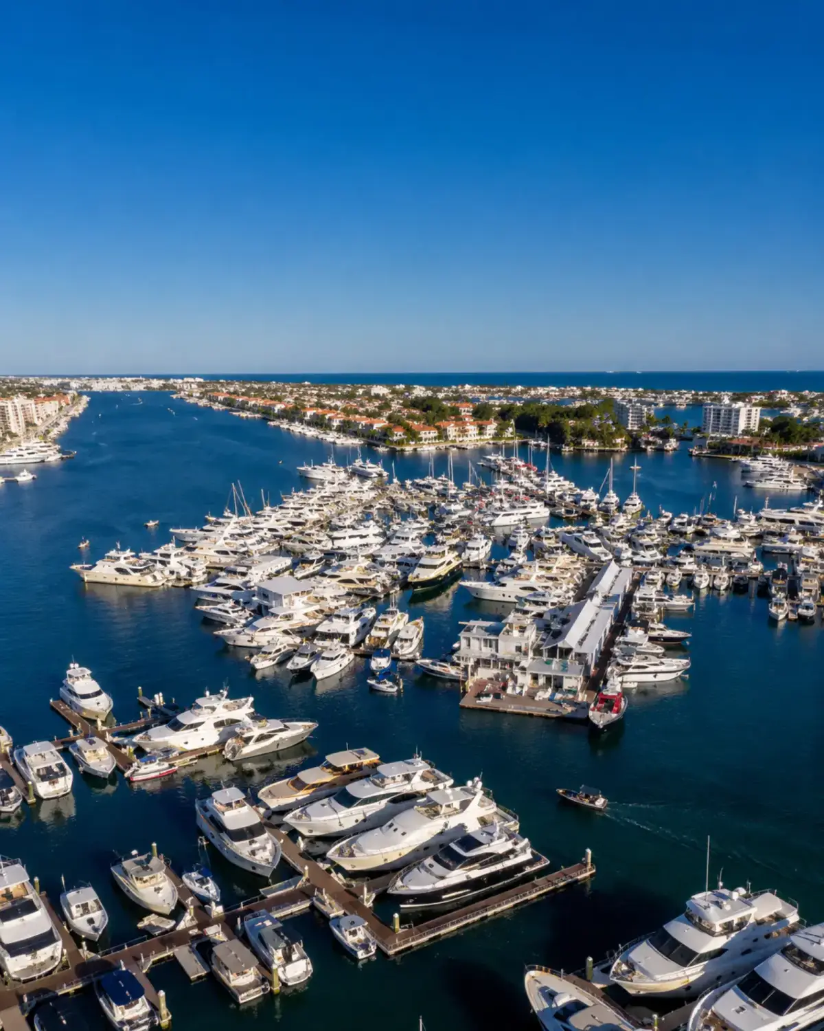 Newport Beach marina wet slips and yacht dockage