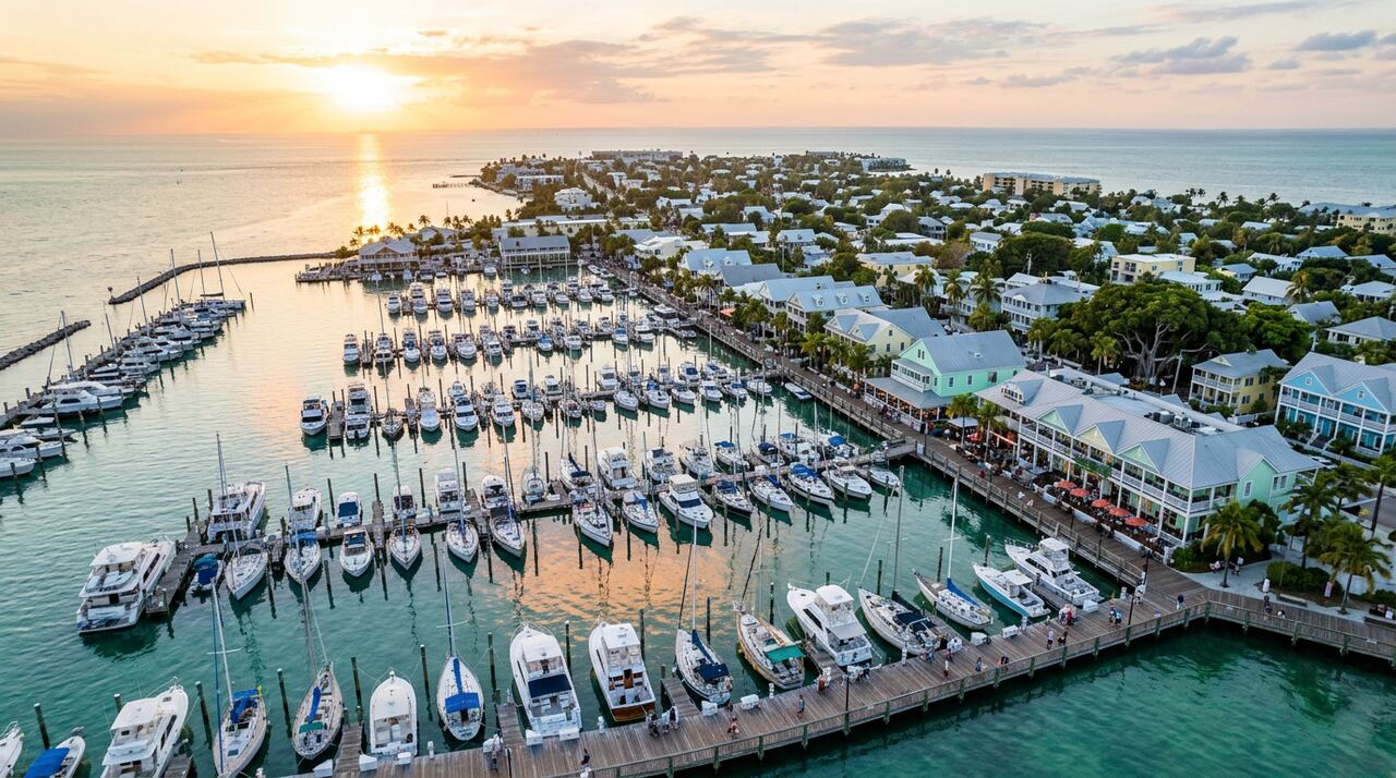 Galleon Marina wet slips in Key West, Florida
