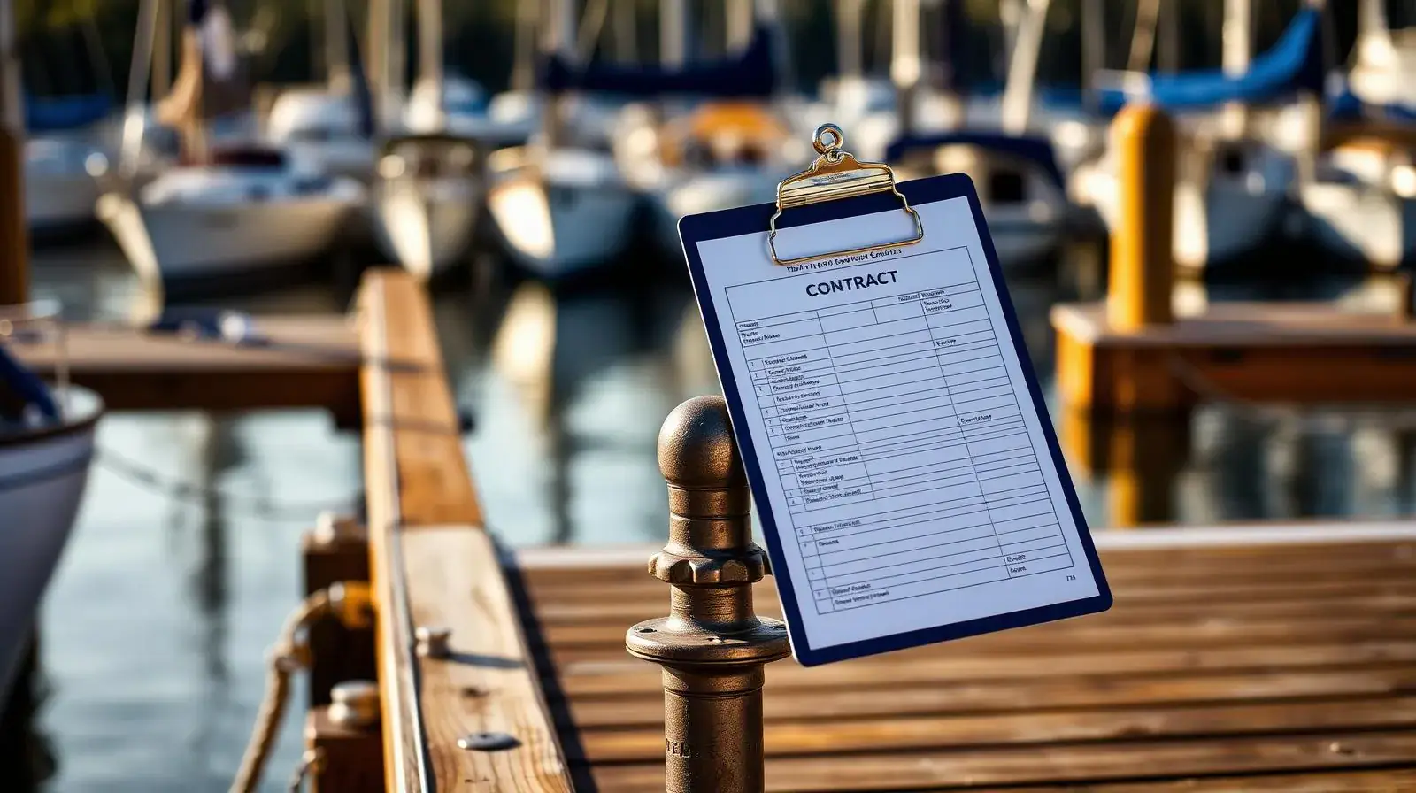 Marina Dockage Costs — marina pricing photograph
