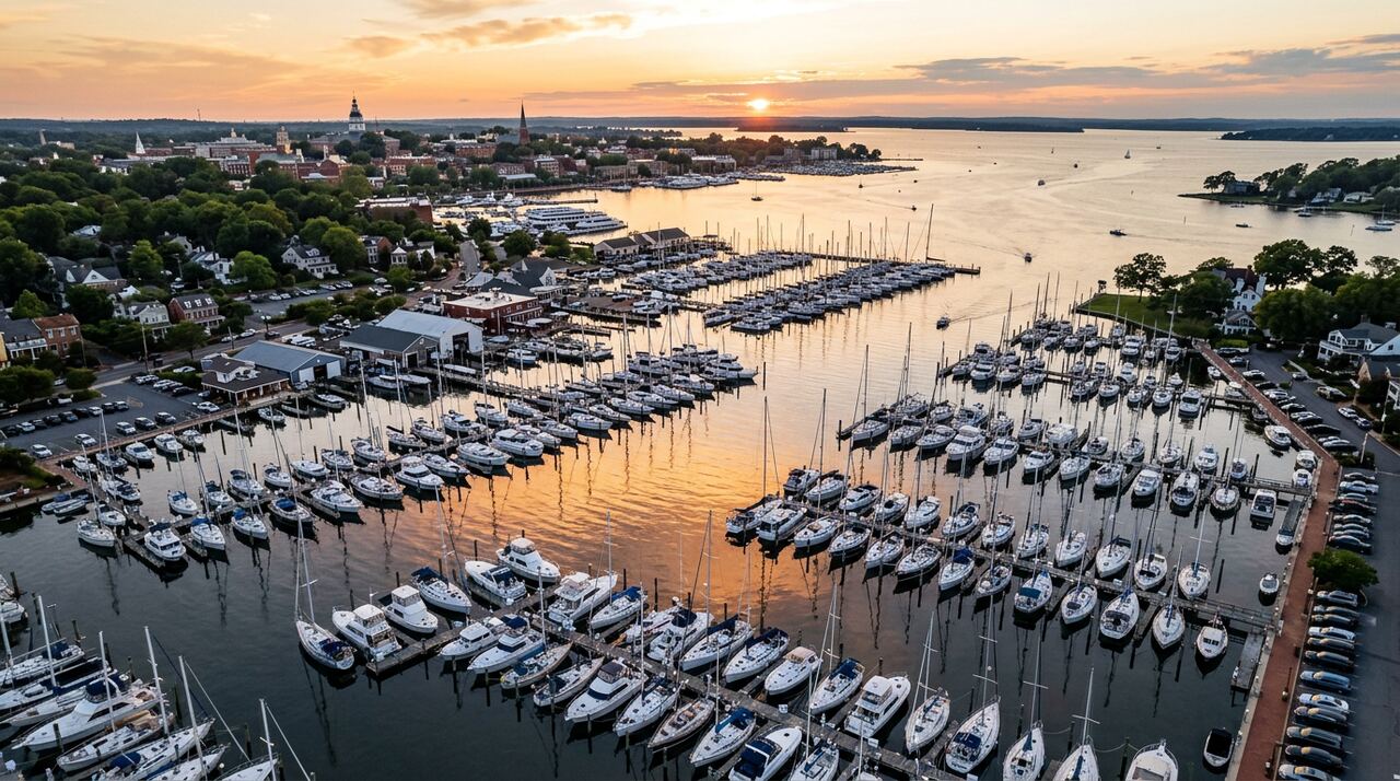 Port Annapolis Marina wet slips in Annapolis, Maryland