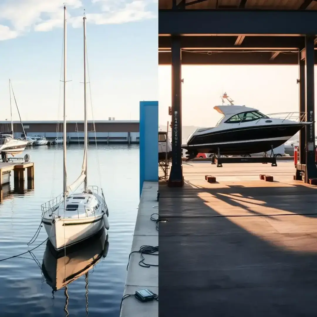 Wet Slip vs Dry Storage